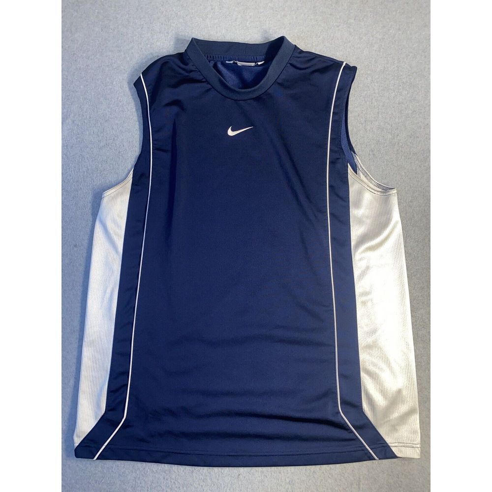 Nike Dri Fit Mens Activewear T Shirt Size Large‎ athletics shirt Blue